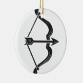 弓矢 セラミックオーナメント (右)