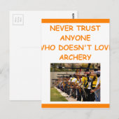 弓矢 ポストカード (正面/裏面)