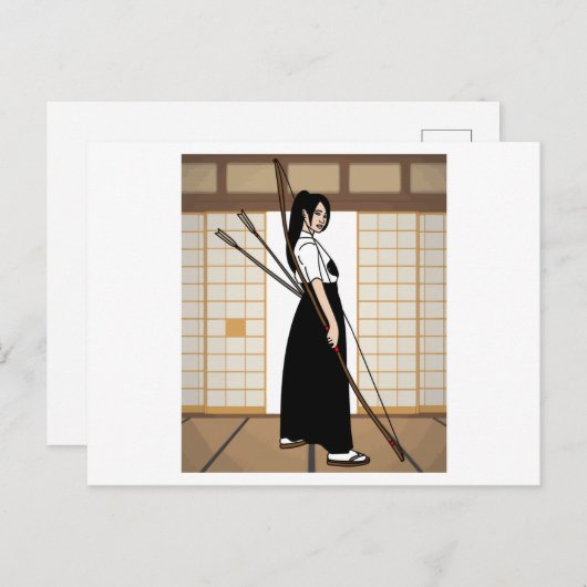 弓矢 ポストカード (正面/裏面)