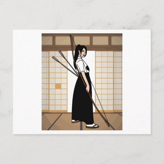 弓矢 ポストカード (正面)