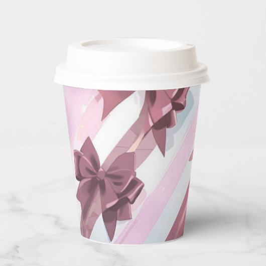 弓紙カップ 紙コップ (正面)