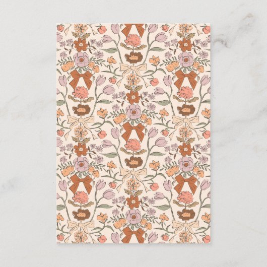 弓素朴と花の結婚詳細 エンクロージャーカード (裏面)