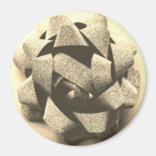 弓金ゴールド現在のパーティー弓 マグネット (正面)