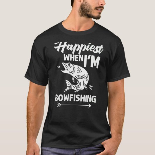 弓釣り船首ライト矢印クロスボウ船首フィッシャー2 Tシャツ (正面)