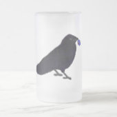 弓魅力的付きクロウグリッタープレゼント フロストグラスビールジョッキ (中央)