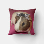 弓2を持つモルモット クッション (裏面)