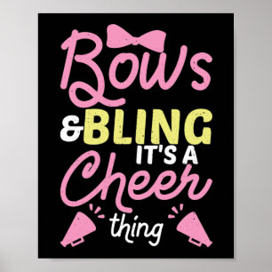 弓&きらきら光るそれは応援ThingチアリーダーBow Ti ポスター