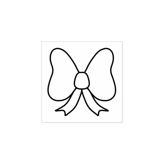 弓 ラバースタンプ (インプリント)