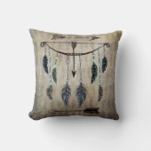 弓、矢、羽 クッション (正面)