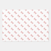 弓(Bows) ラッピングペーパーシート (正面2)