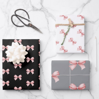 弓(Bows) ラッピングペーパーシート