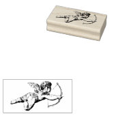 弓No.1のキューピッド ラバースタンプ (押印)