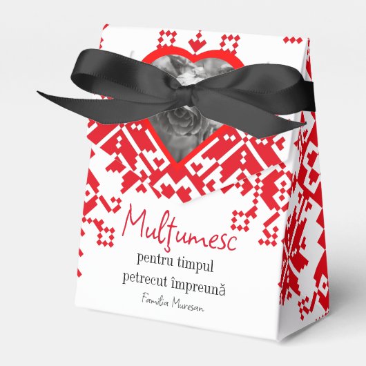 弔いのギフトバッグ フェイバーボックス (正面サイド)