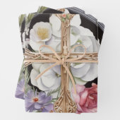 弔問の十字・聖なる書物、 経典 ラッピングペーパーシート (インサイチュ)