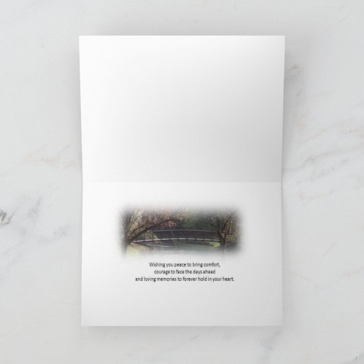 弔意カード カード (内部)