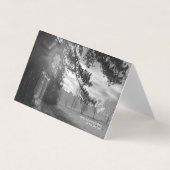 弔意カード「最後の旅」 (正面)