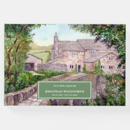 弔意ストーンブリッジファームハウスウォーターカラー ゲストブック