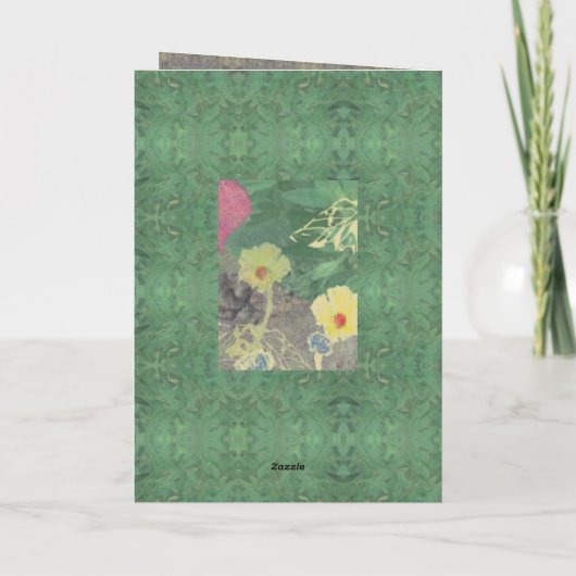 弔意フローラ カード (裏面)