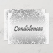 弔意 ポストカード (正面/裏面)