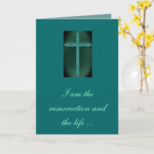 弔慰カード カード (黄色い花)