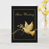 弔慰葬 カード (黄色い花)