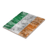 引きずられ、擦り切れたなアイルランドの旗 タイル (側面)