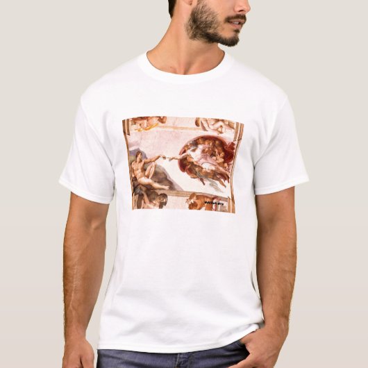 引きそれは驚きます Tシャツ (正面)