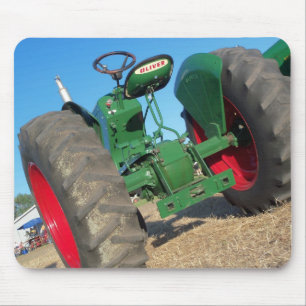 引きのために使用されるオリバーのトラクターのヴィンテージのスタイル マウスパッド