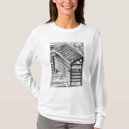 引きます Tシャツ (正面)