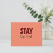 引き上げられる ポストカード (スタンド正面)