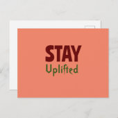 引き上げられる ポストカード (正面/裏面)