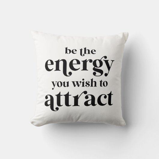 引き付けたいエネルギーである クッション (正面)