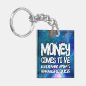 引き付け金表示引用文財 キーホルダー (正面左)