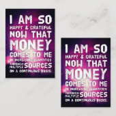 引き付け金表示引用文財 名刺 (正面/裏面)