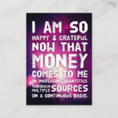 引き付け金表示引用文財 名刺 (正面)