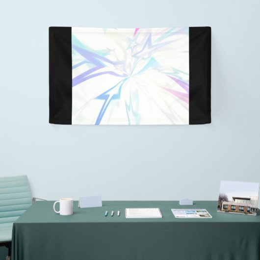 引き伸ばされた星 横断幕 (トレードショー)