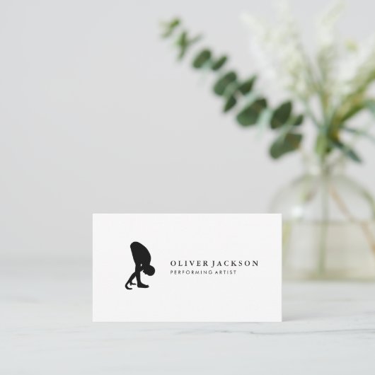 引き伸ばしアイコン 名刺 (スタンド正面)