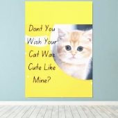 引き伸ばしキャンバスぶら下がったアートウォール キャンバスプリント (インサイチュ (ウッドフロア))