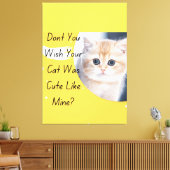 引き伸ばしキャンバスぶら下がったアートウォール キャンバスプリント (インサイチュ (リビング))