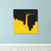 引き伸ばしキャンバス印刷を上げる キャンバスプリント (インサイチュ (ウッドフロア))