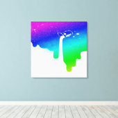 引き伸ばしキャンバス印刷を上げる キャンバスプリント (インサイチュ (ウッドフロア))