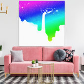 引き伸ばしキャンバス印刷を上げる キャンバスプリント (インサイチュ (リビング))