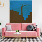 引き伸ばしキャンバス印刷を上げる キャンバスプリント (インサイチュ (リビング))