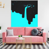 引き伸ばしキャンバス印刷を上げる キャンバスプリント (インサイチュ (リビング))