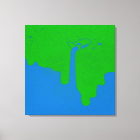 引き伸ばしキャンバス印刷を上げる キャンバスプリント (正面)