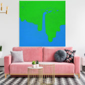 引き伸ばしキャンバス印刷を上げる キャンバスプリント (インサイチュ (リビング))