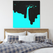 引き伸ばしキャンバス印刷を上げる キャンバスプリント (インサイチュ (寝室))