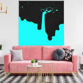 引き伸ばしキャンバス印刷を上げる キャンバスプリント (インサイチュ (リビング))