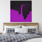 引き伸ばしキャンバス印刷を上げる キャンバスプリント (インサイチュ (寝室))