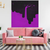 引き伸ばしキャンバス印刷を上げる キャンバスプリント (インサイチュ (リビング))